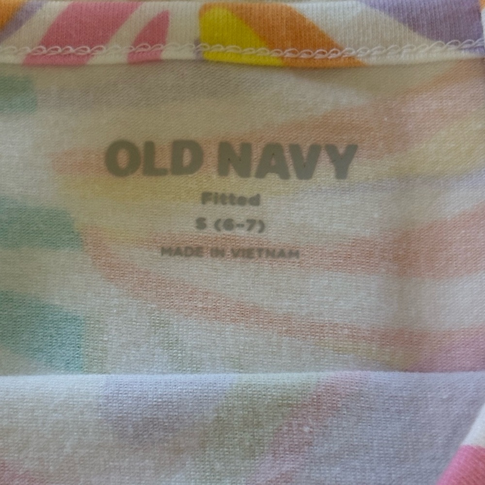 Girls Colorful Patterned Tank Top - Picture 3 of 3
